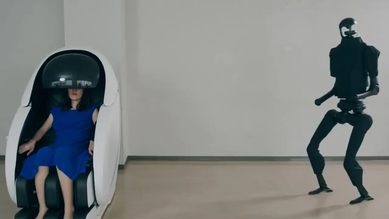 Капсула для дистанционного управления роботом.