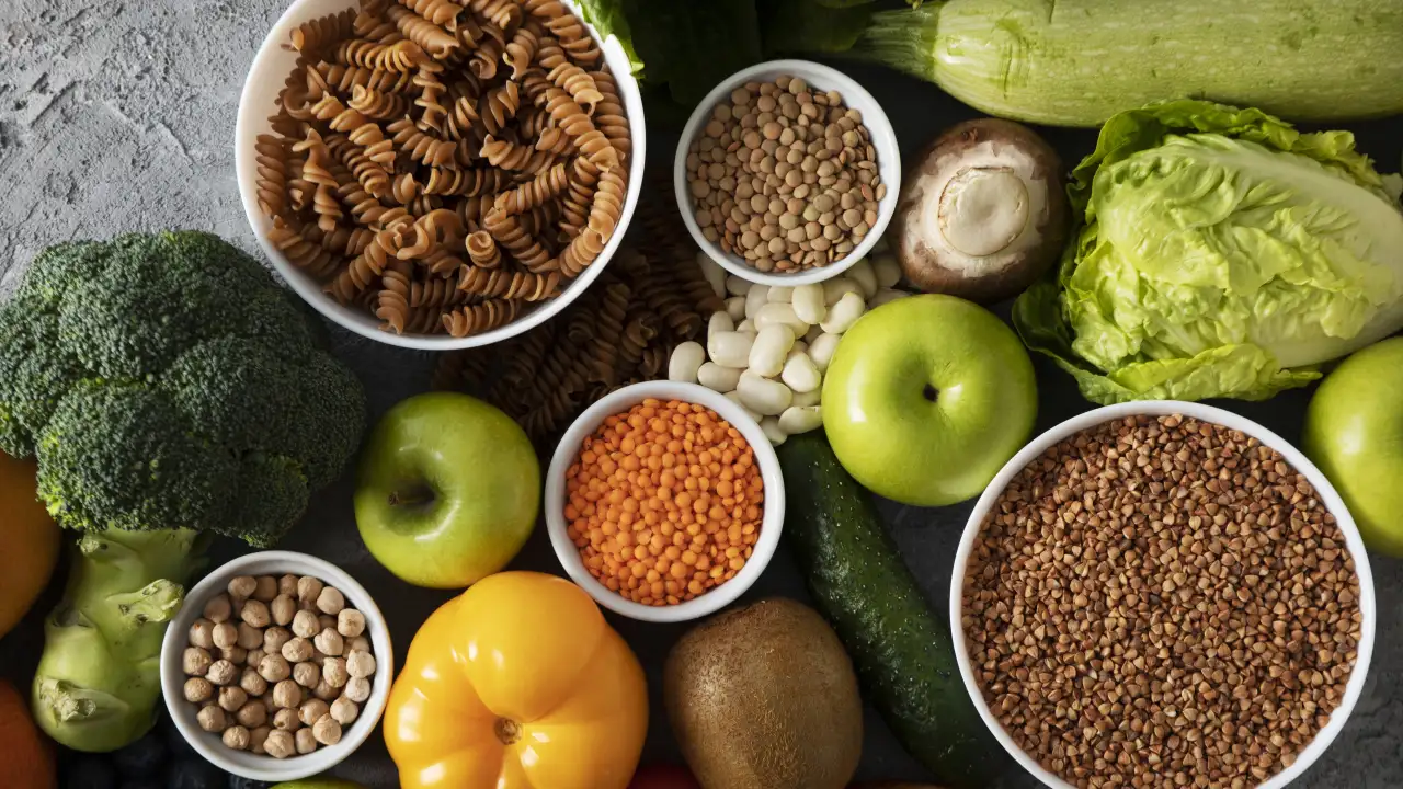 Продукты с клетчаткой.