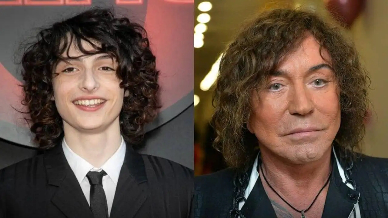 Финн Вулфхард и Валерий Леонтьев.