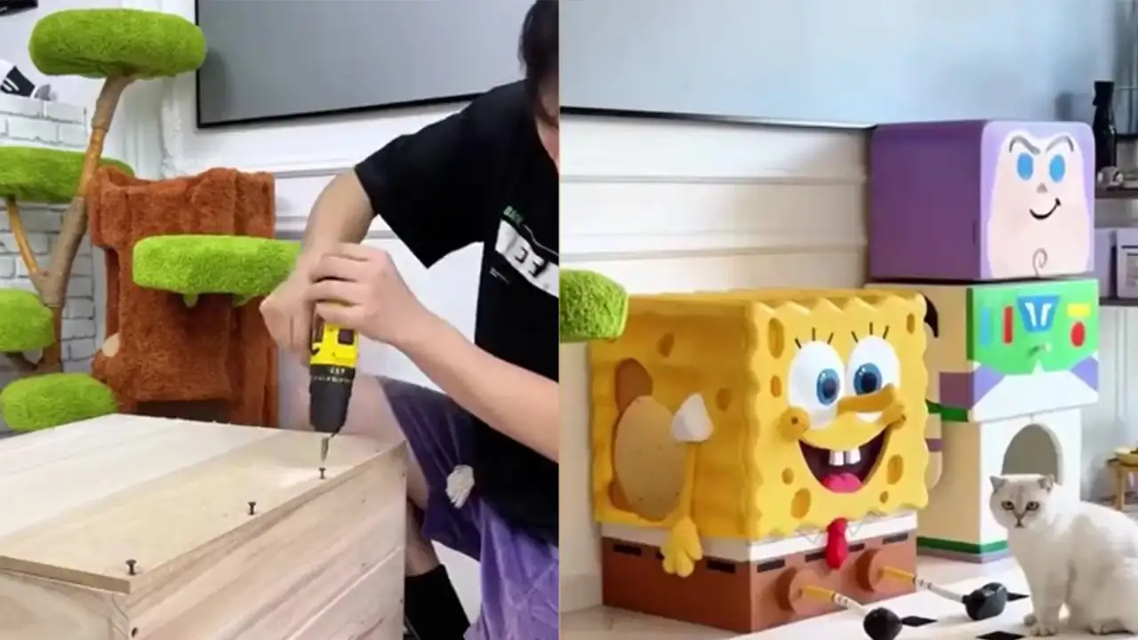 Домики для кошек.