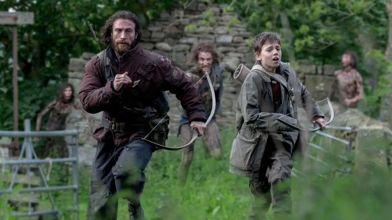 Кадр из фильма «28 лет спустя».