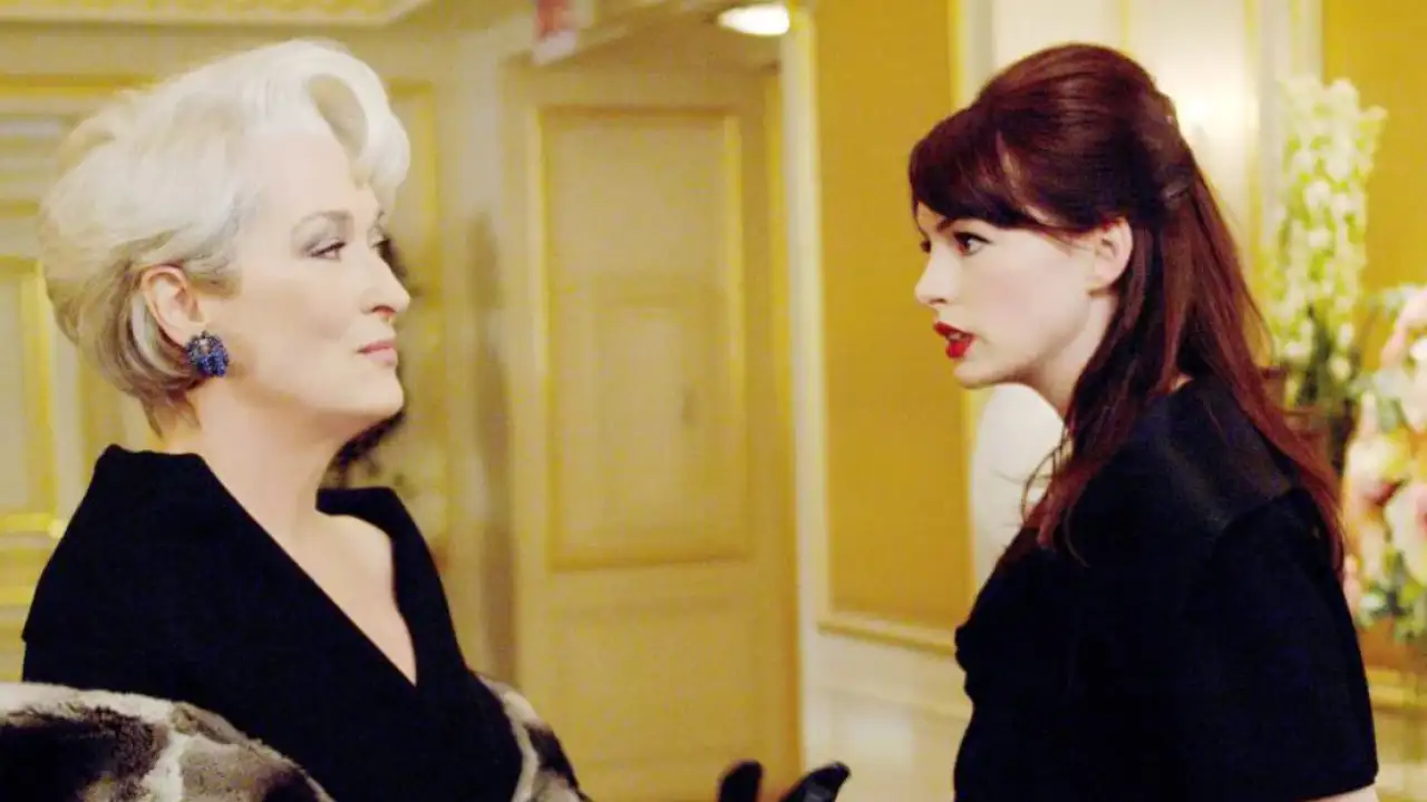 Кадр из фильма «Дьявол носит Prada».