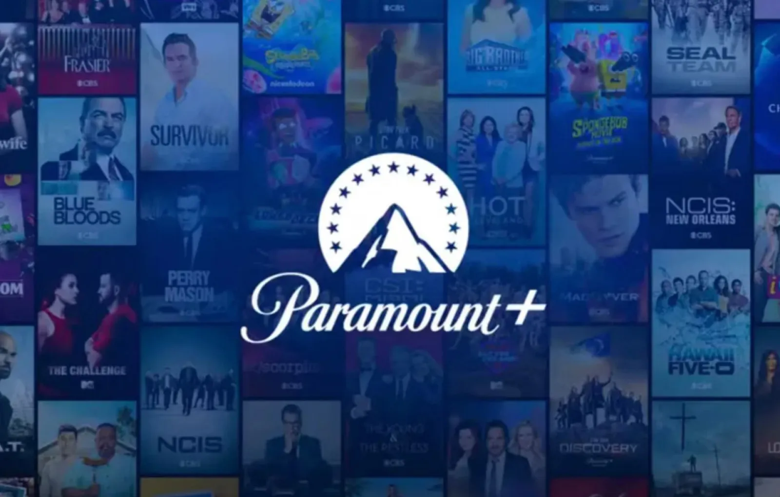 Логотип Paramount+.