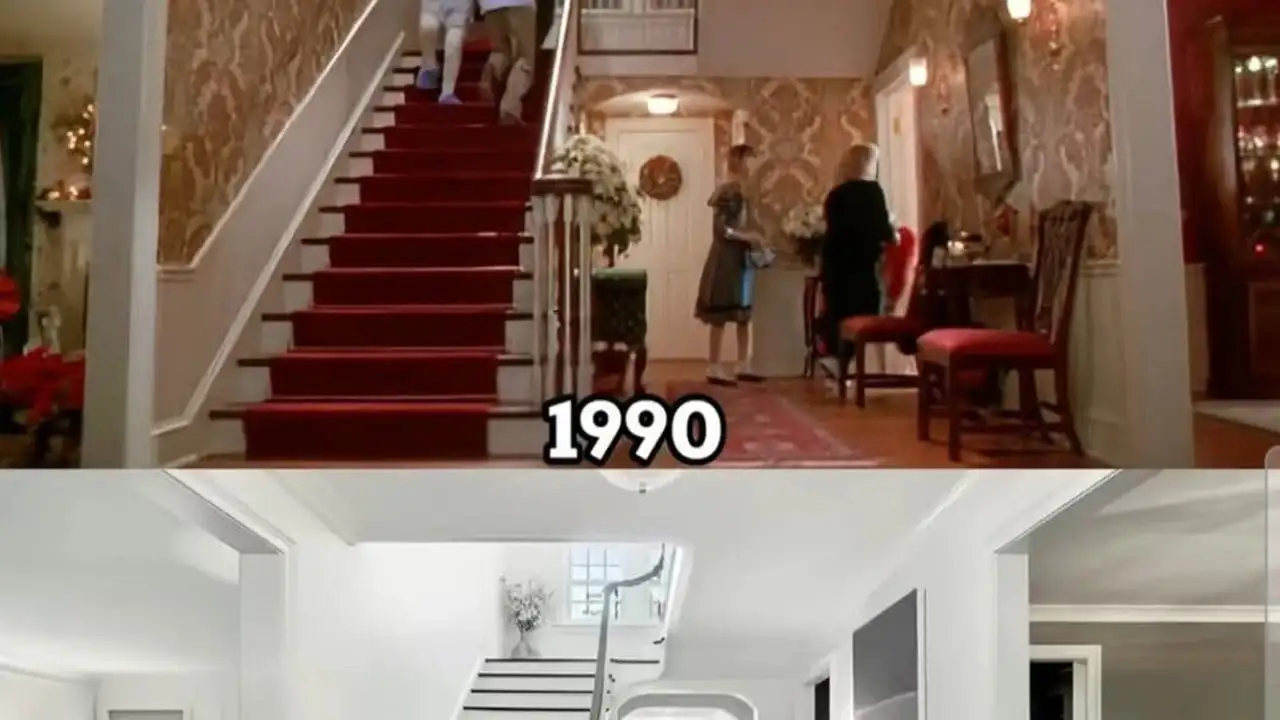 Старый и новый дизайн дома из фильма «Один дома».