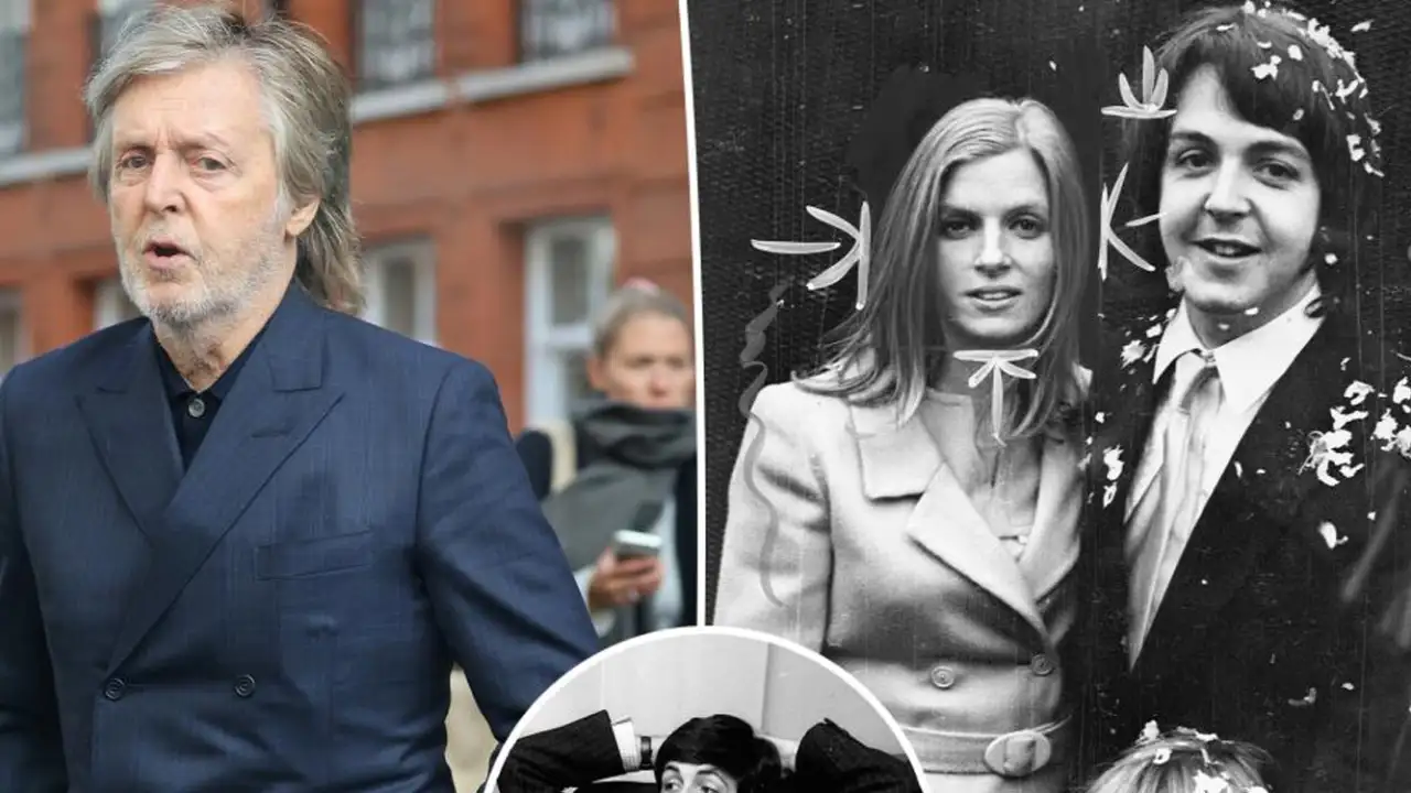 Пол Маккартни с женой Линдой и дочерью Стеллой.