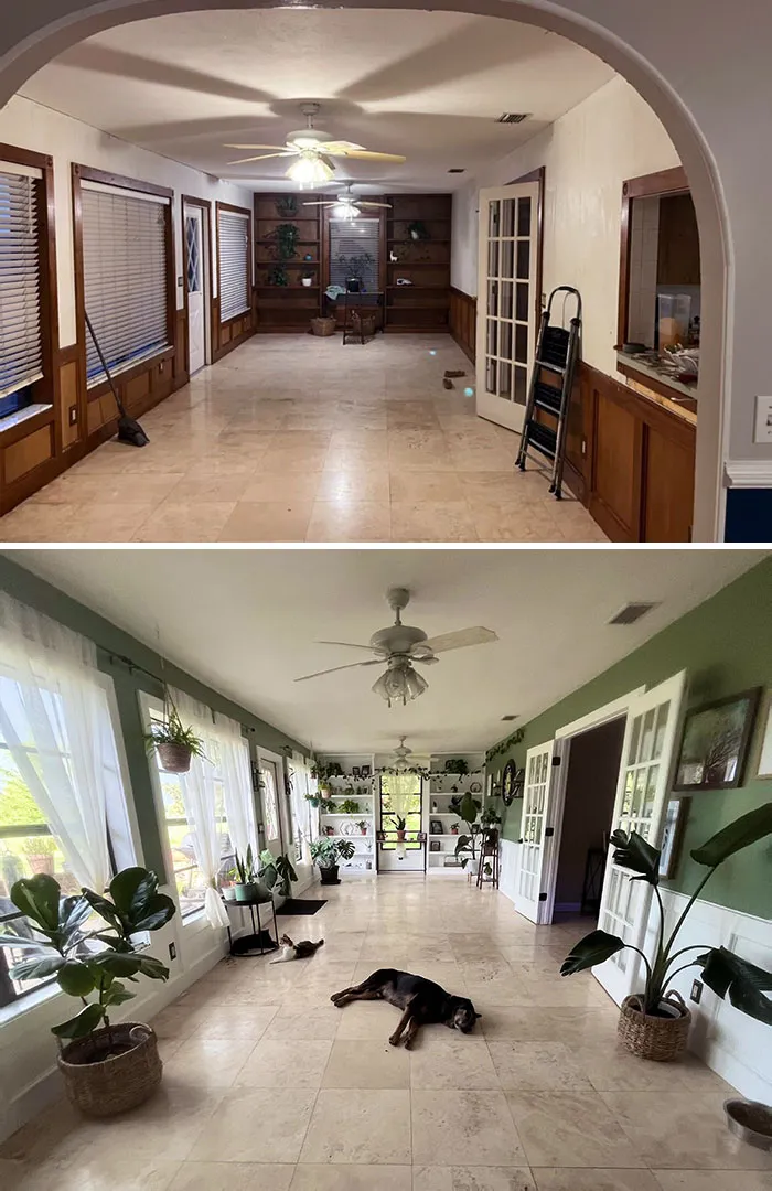 «Ремонт нашего дома во Флориде. До и после».