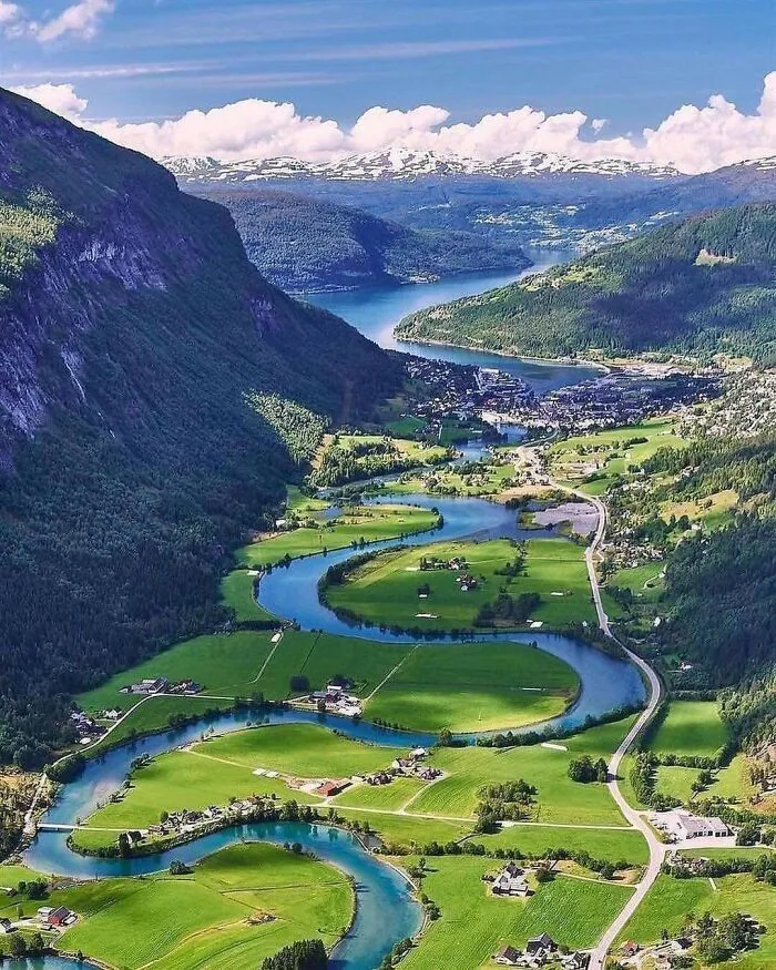 Норвегия летом.