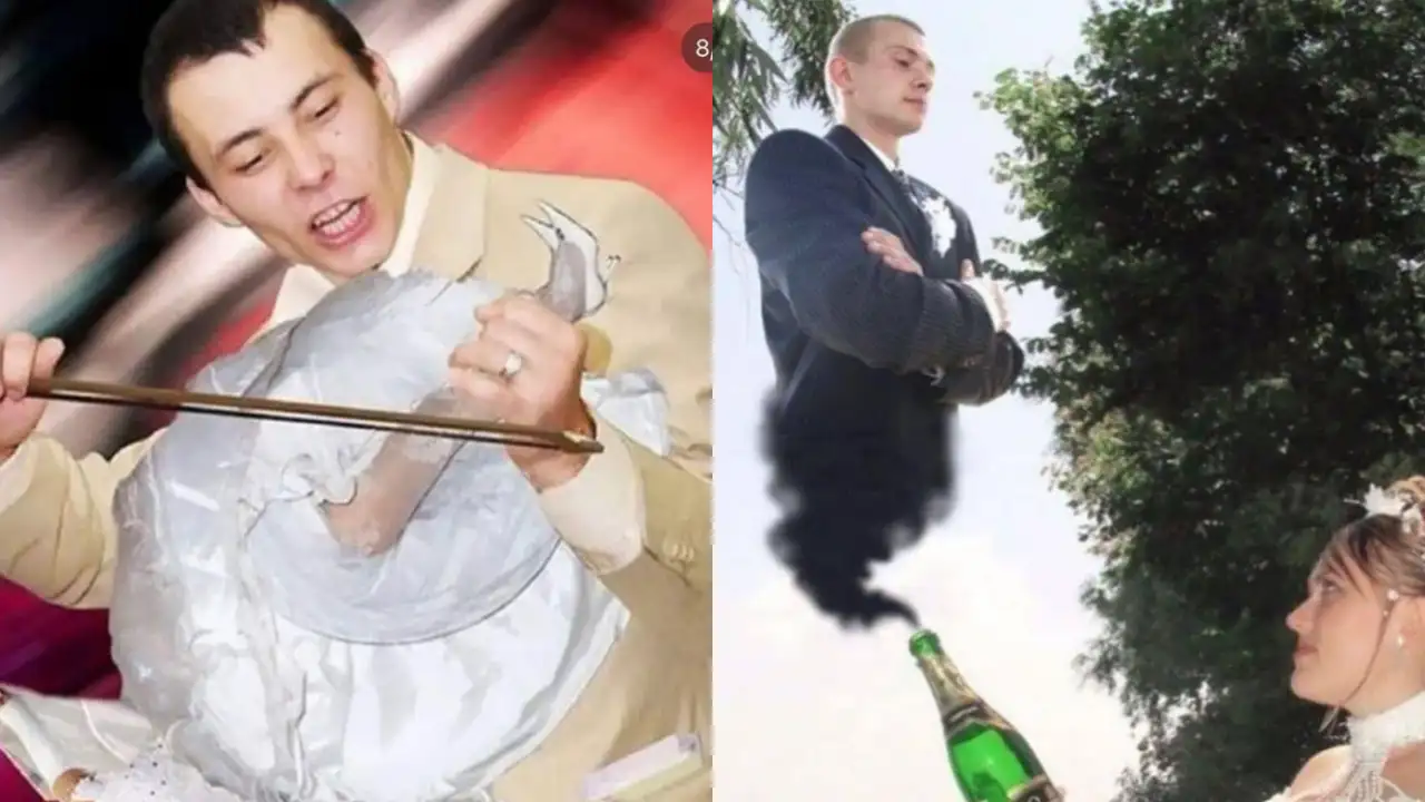 Свадебные фотографии.