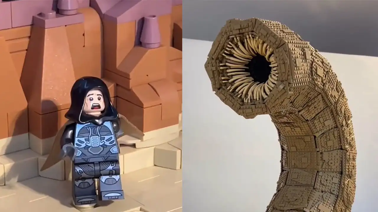 Шаи-Хулуд из LEGO.