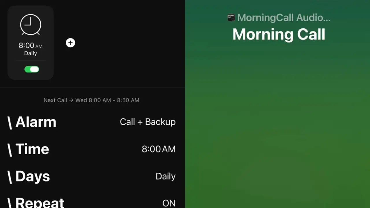 Приложение-будильник.