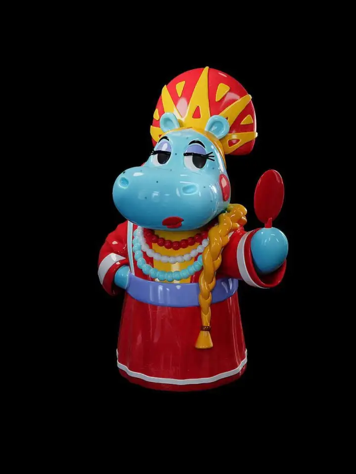 Бегемотик в виде Марфуши из