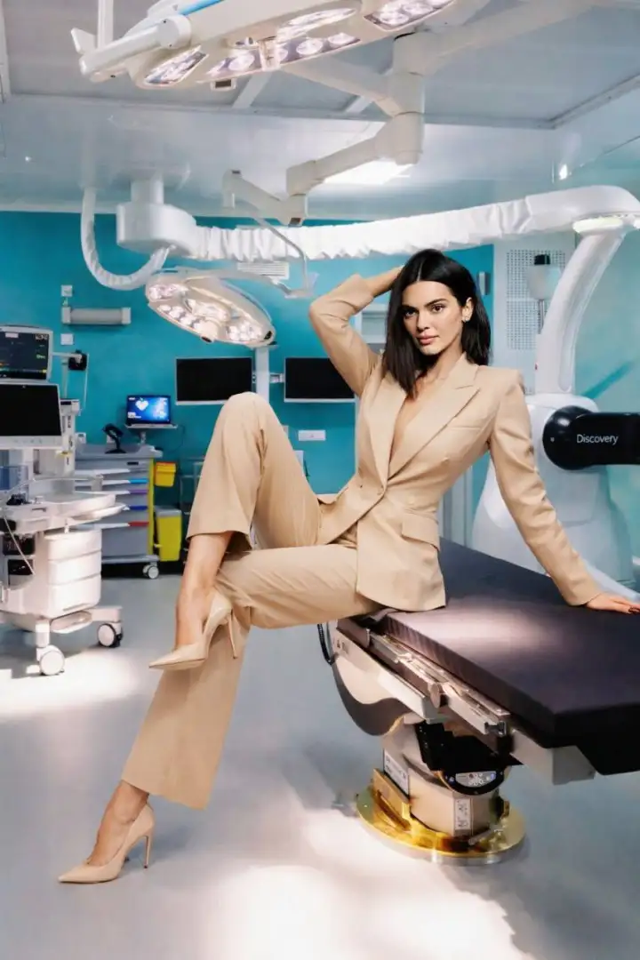 Ее сестра Кендалл Дженнер пришла проверить женское здоровье.