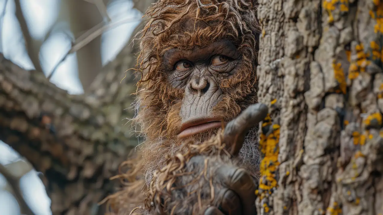 Древний примат.