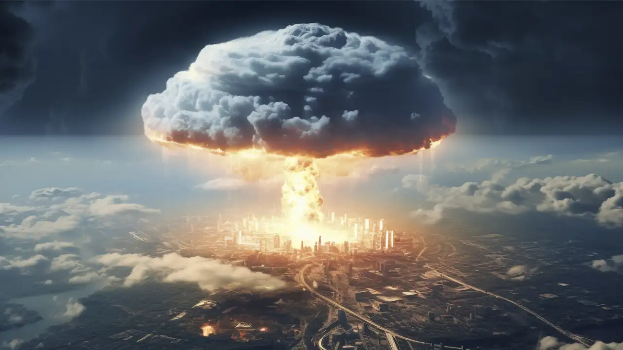 Ядерный взрыв.
