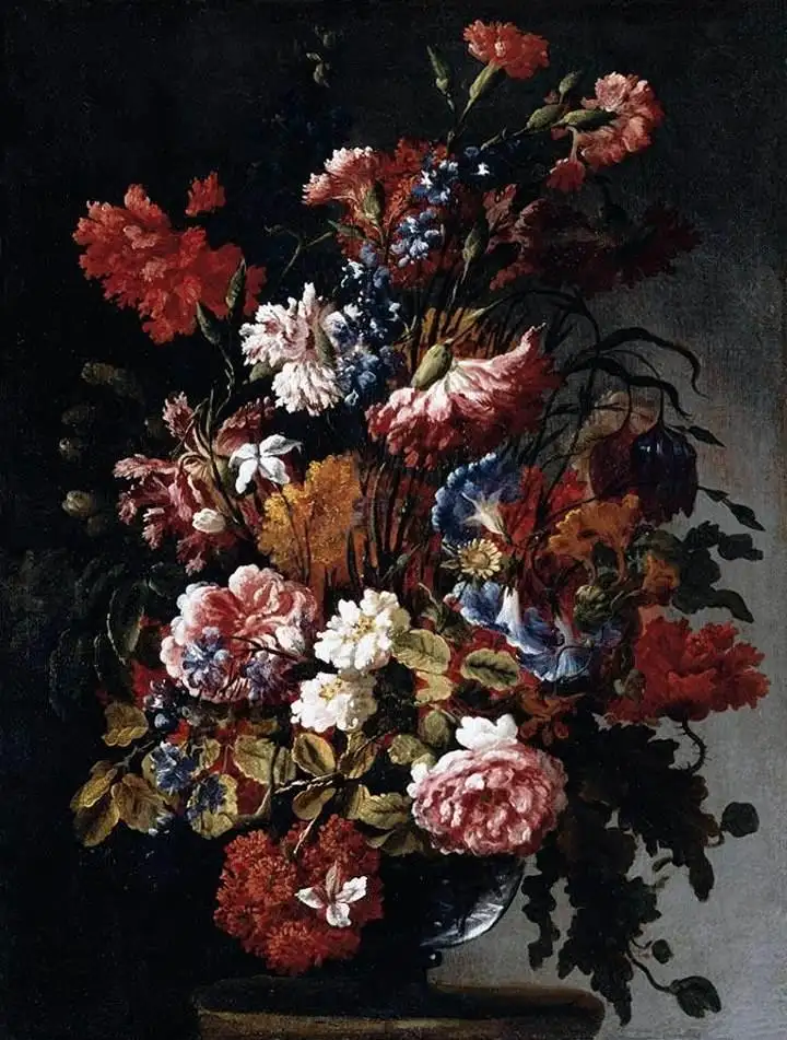 Paolo Porpora - Still-Life of Flowers