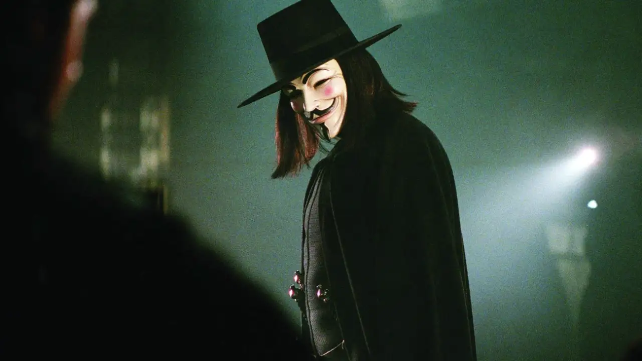 Кадр из фильма «V значит Вендетта».