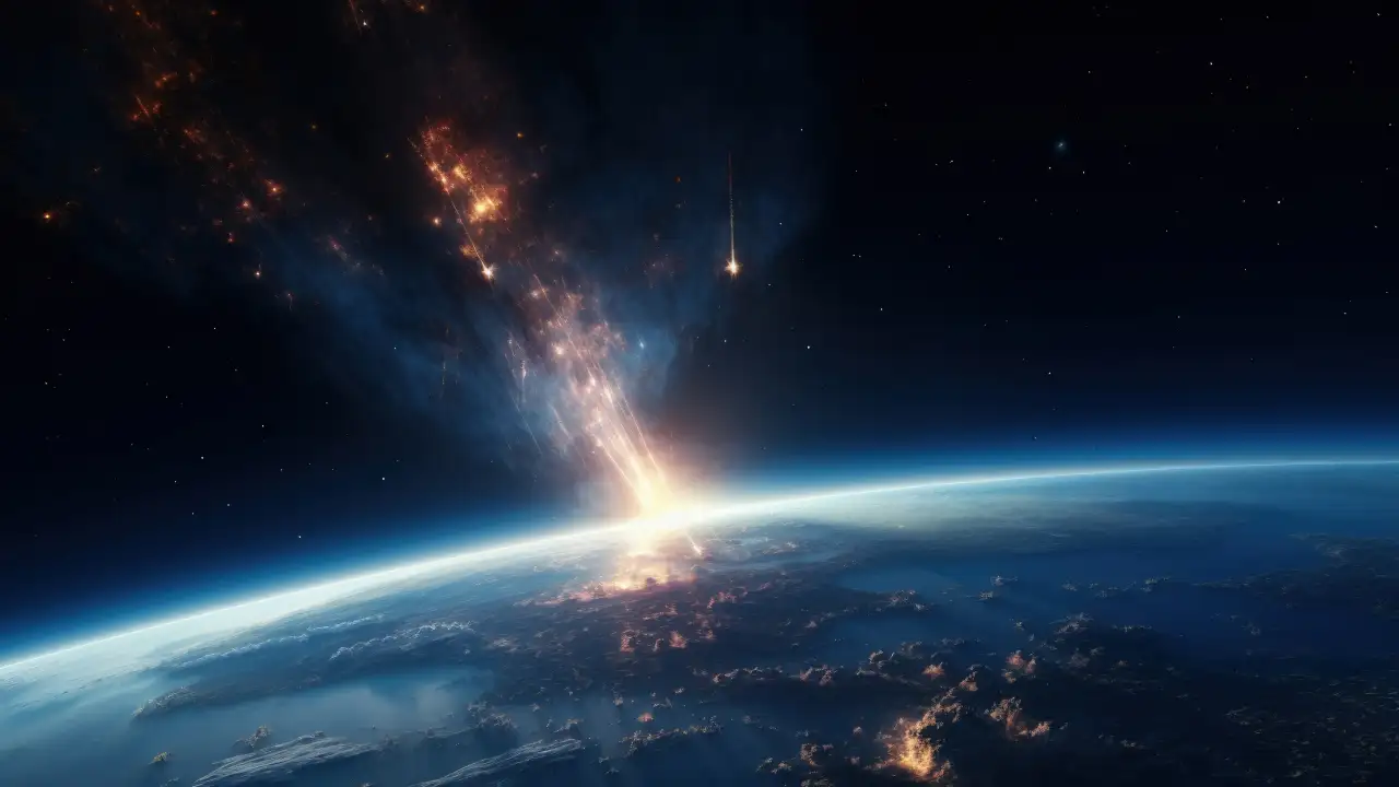 Метеорный дождь.