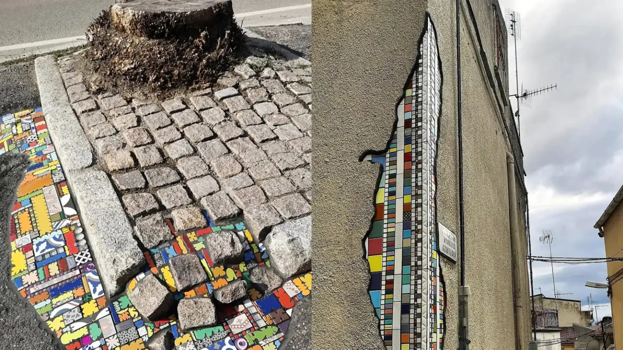 «Flacking» от французского уличного художника Ememem.