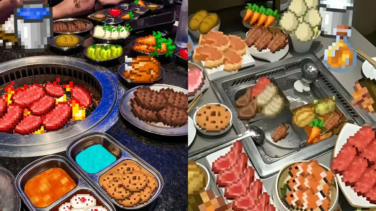 Еда из Майнкрафта.
