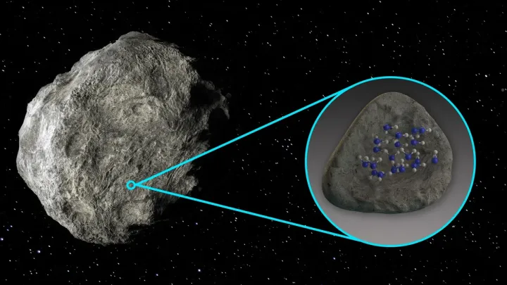 Сигнатура воды была обнаружена на двух силикатных астероидах в Солнечной системе.