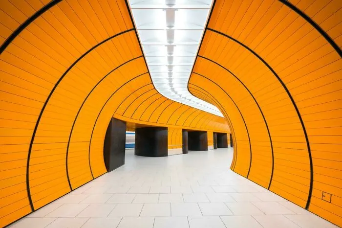 Станция Мариенплац, Мюнхен, Германия.