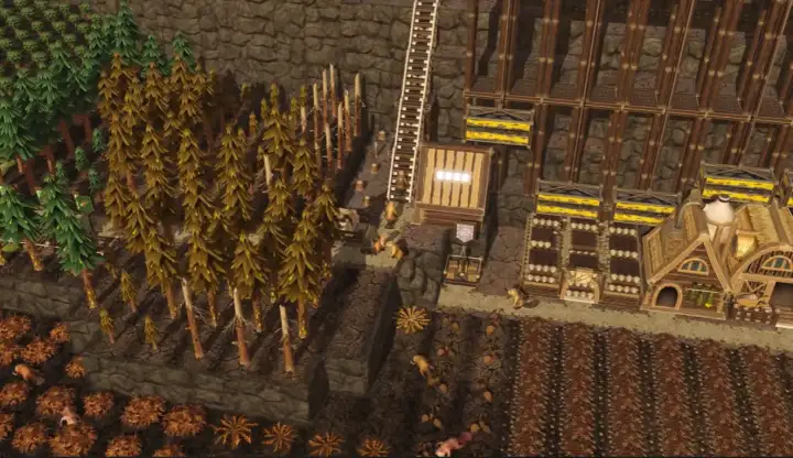 В игре можно построить невообразимые конвееры производства. В игре можно построить невообразимые конвееры производства.