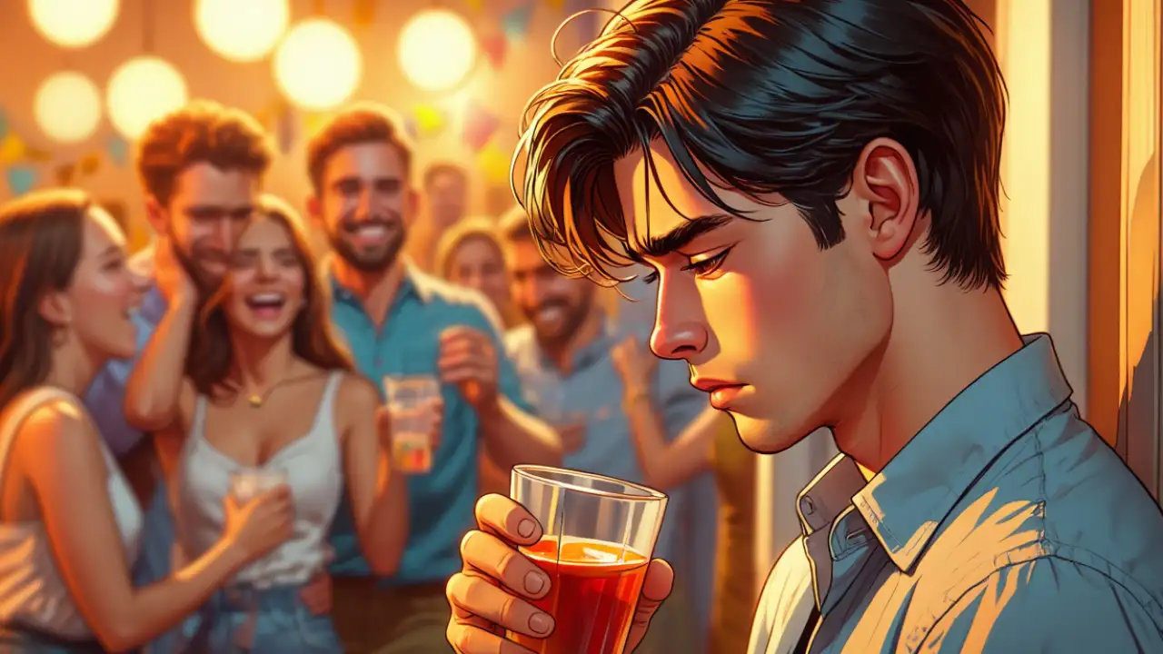 Парень с СДВГ.