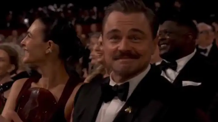 «То самое чувство, когда ты не согласен»: Ди Каприо вновь стал мемом на «Оскаре»
