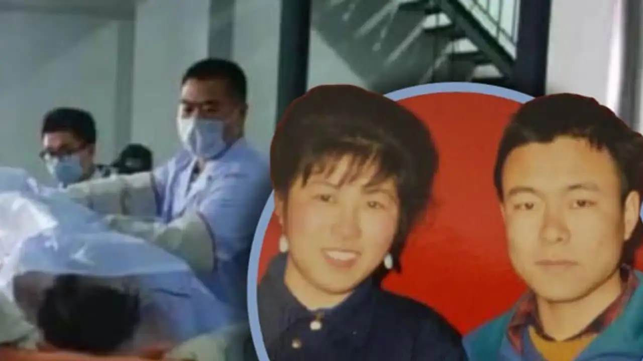 Гуй Цзюньмин и его супруга Чжан Вэньлянь.