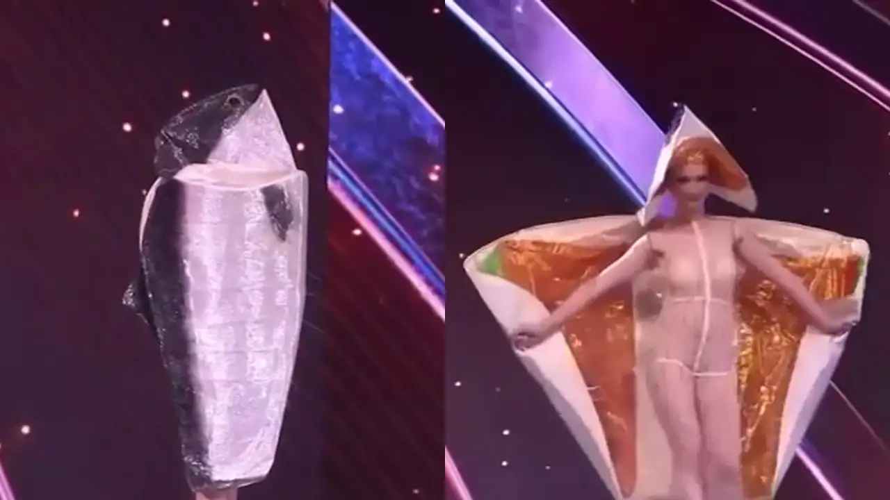 Участница «Мисс Вселенная-2025» вышла на сцену в костюме лосося.