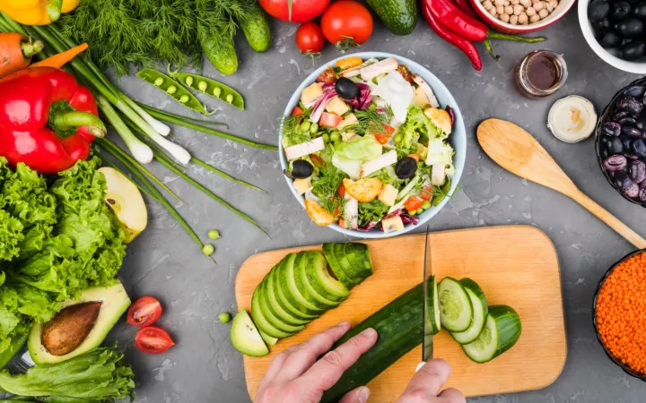 Растительная пища.