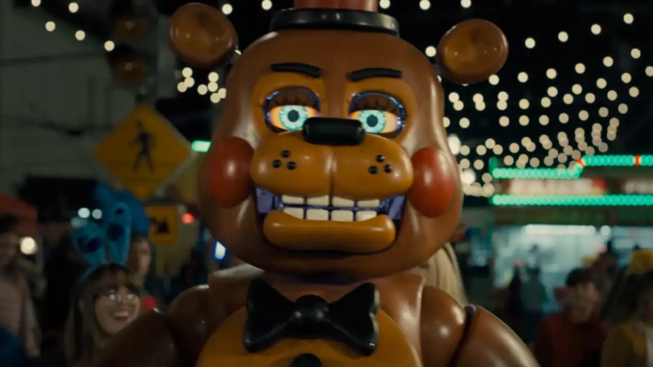 Кадр из фильма «Пять ночей с Фредди».