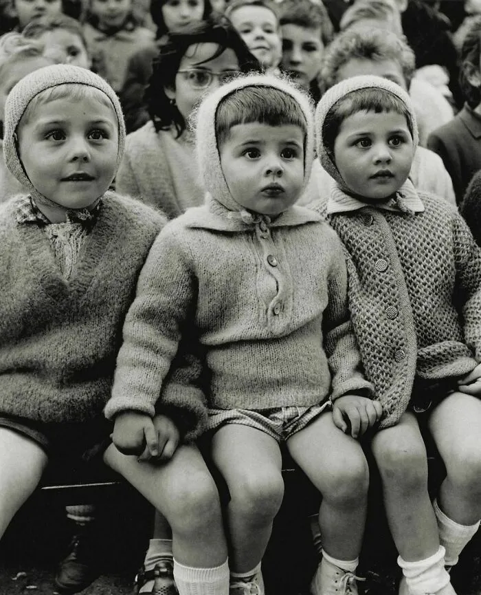 Дети на кукольном спектакле, Париж, 1963 год.