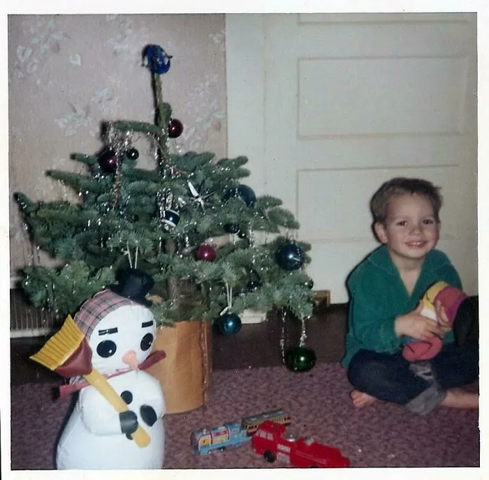«Рождество, 1964 года. Мы были бедными, но счастливыми.