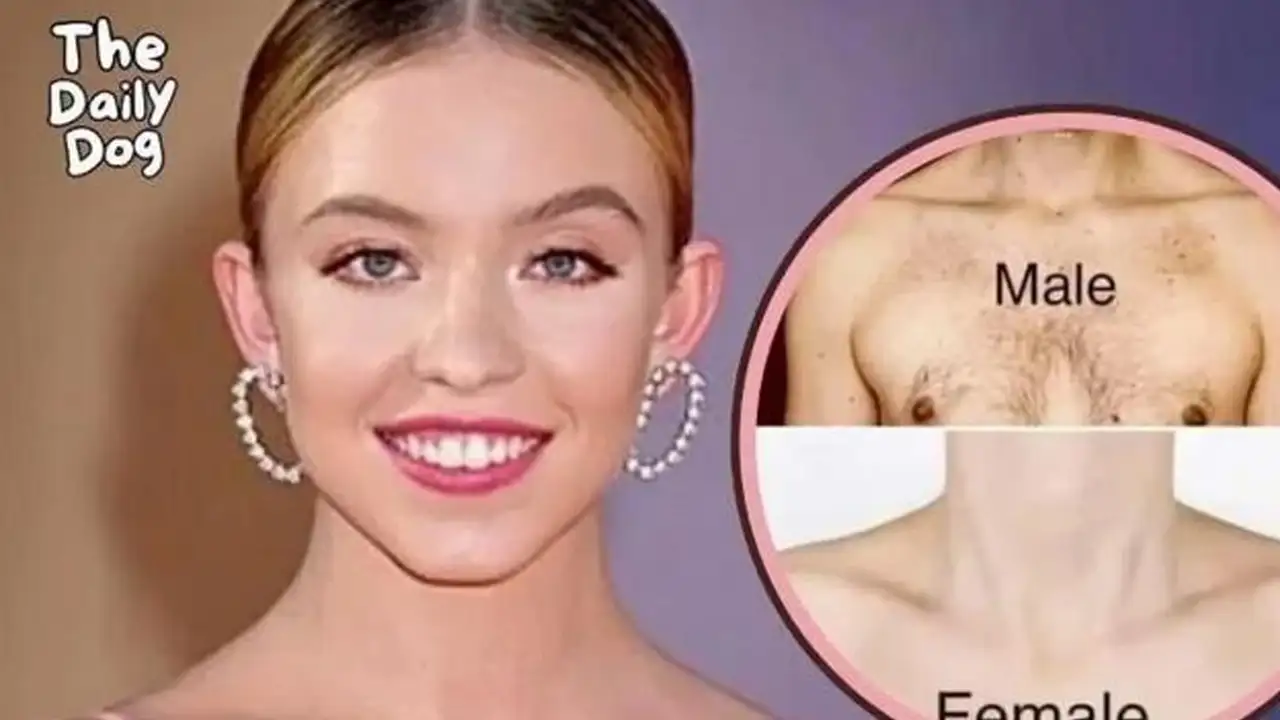 Сидни Суини подозревают в том, что она — мужчина.