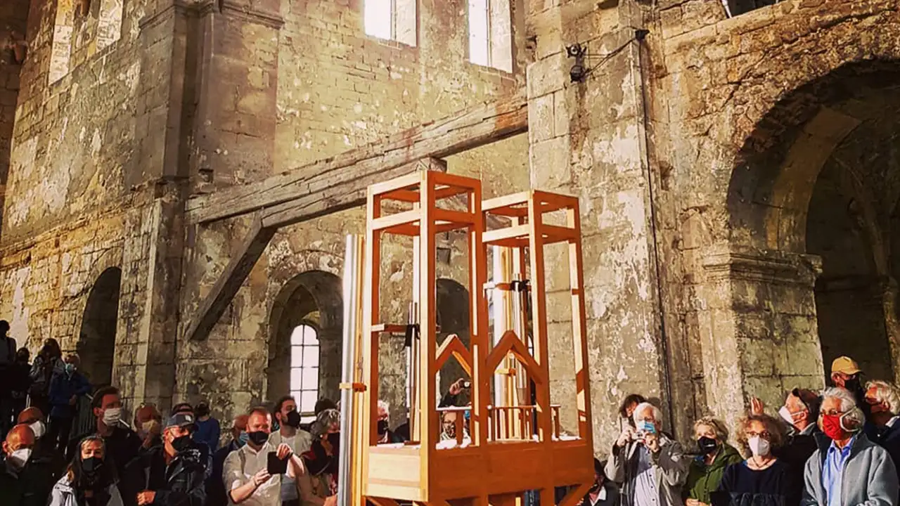 639-летний концерт в церкви немецкого Хальберштадта.