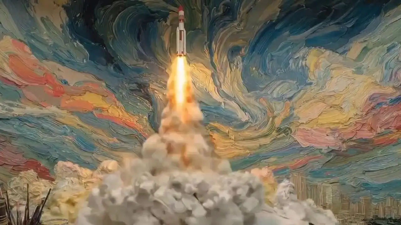 «Ожившая» картина.