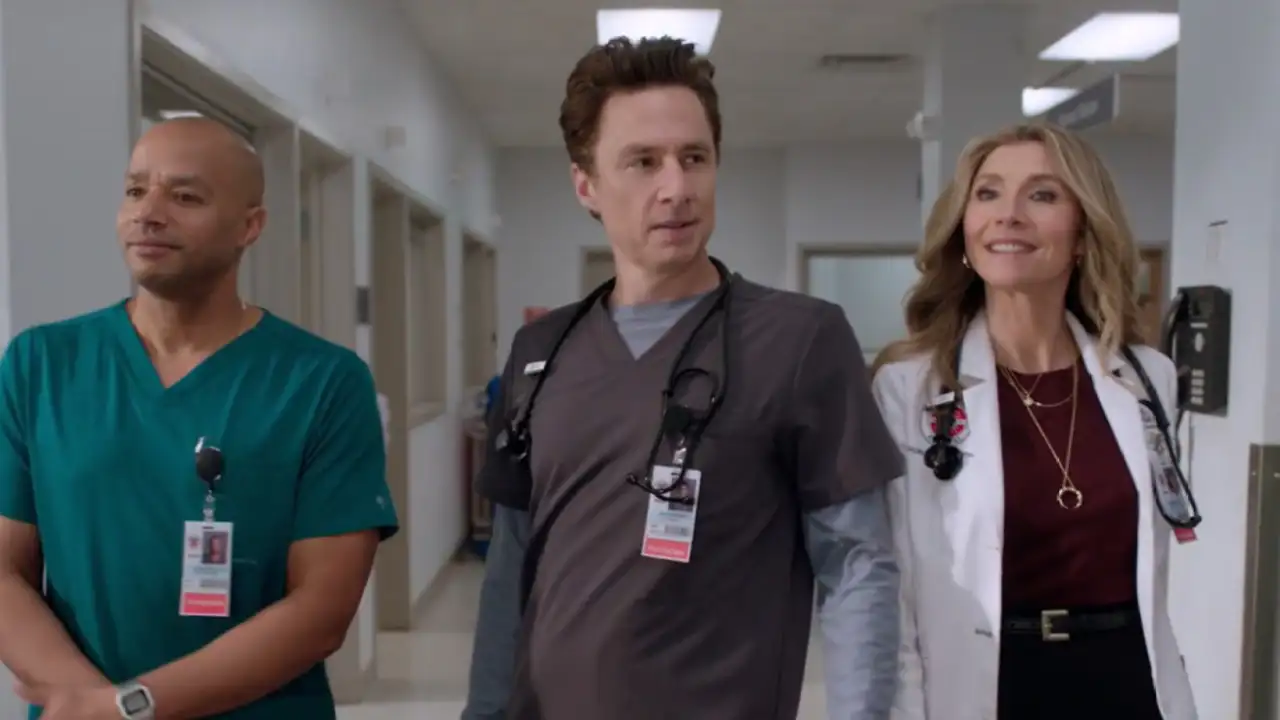 Кадр из сериала «Клиника».