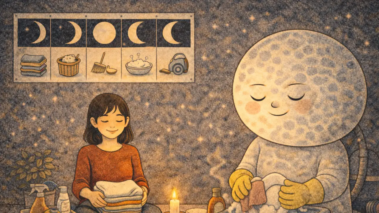 Лунный календарь домашних дел