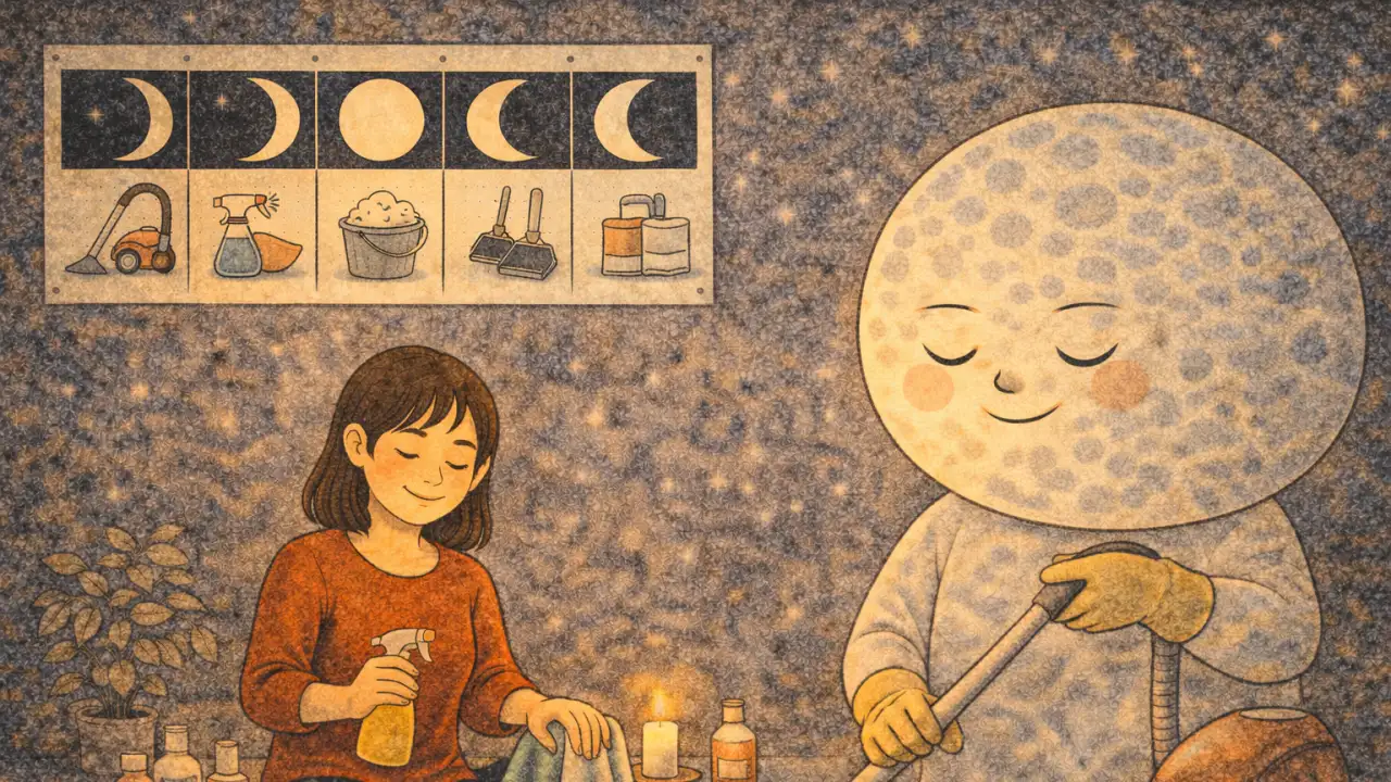 Лунный календарь уборки