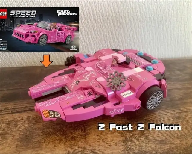 Тысячелетний сокол из машины из