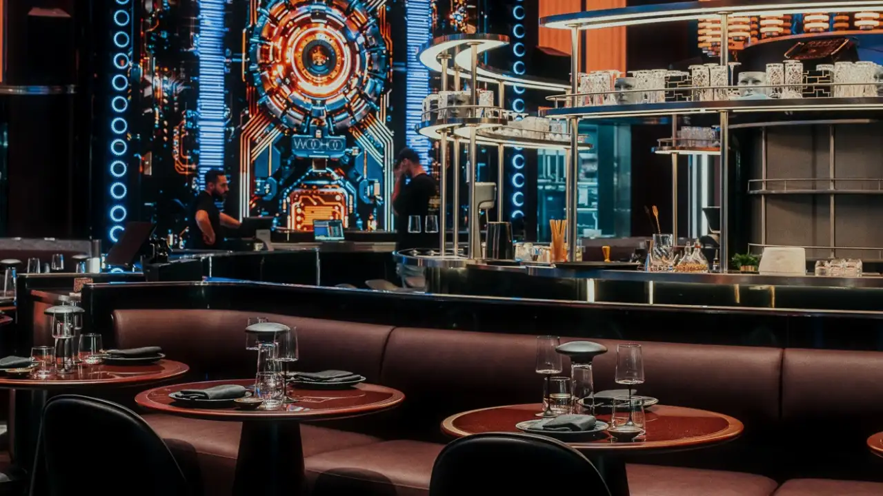 Ресторан в Дубае.