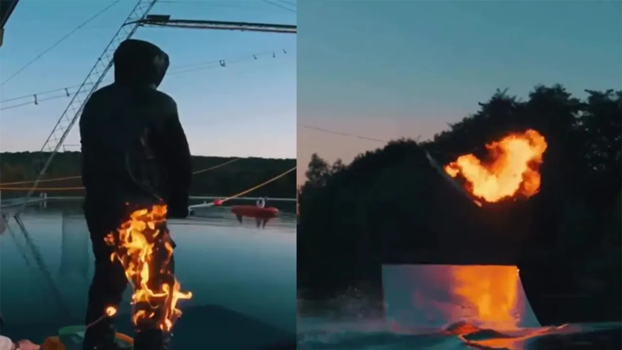 Французский экстремал Ной Змуда.