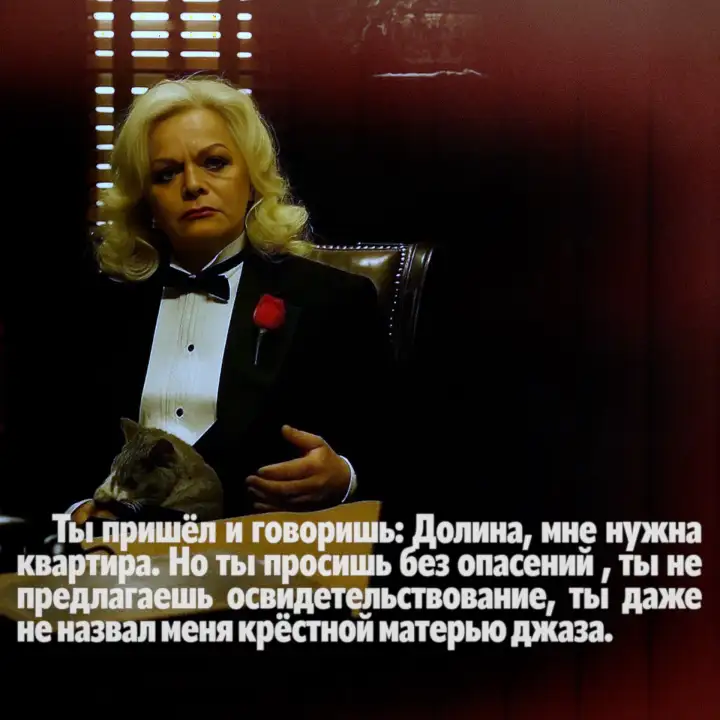 Крестная мать, наше время. Крестная мать, наше время.