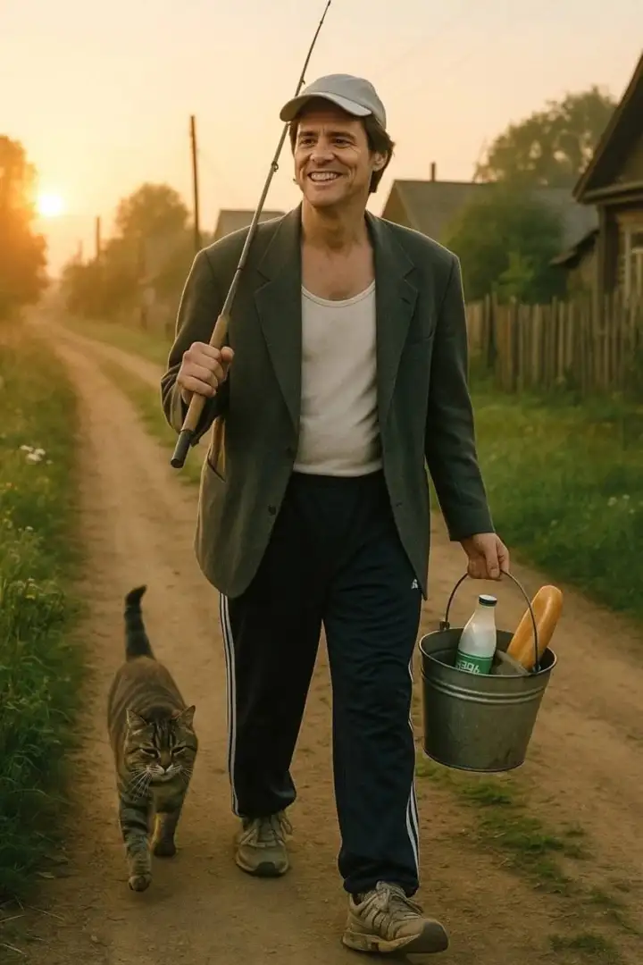 Рыбалка с Джимом Керри.