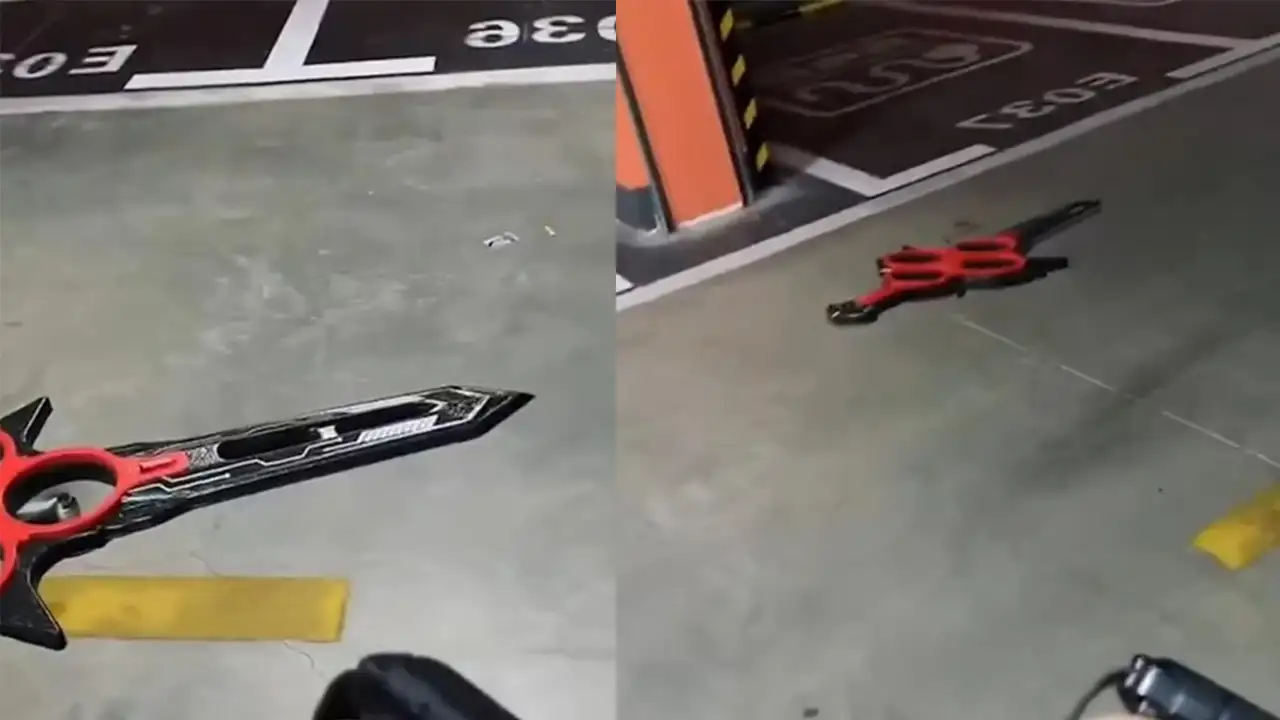 Летающий меч.