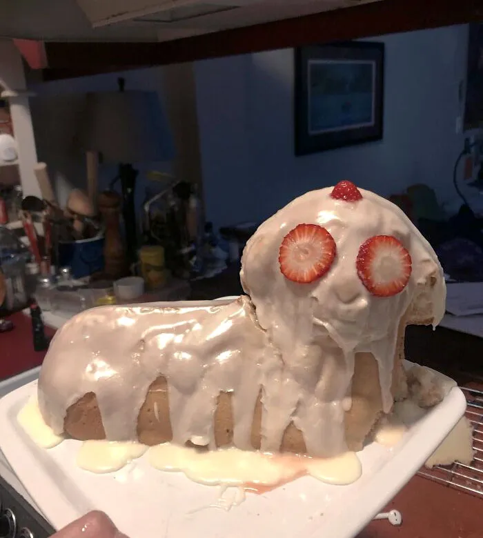 «Этот торт казался милее, когда я представляла его в своей голове».