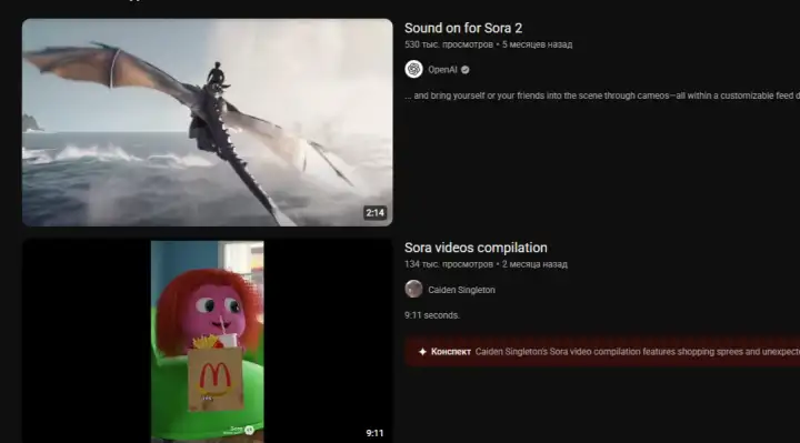 Sora пользовалась гигантской популярностью у пользователей.