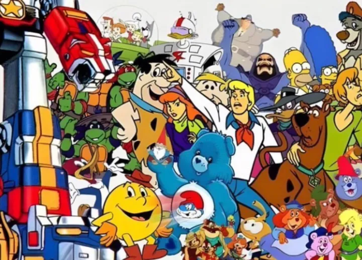 Сможете вспомнить всех этих мультяшных персонажей?