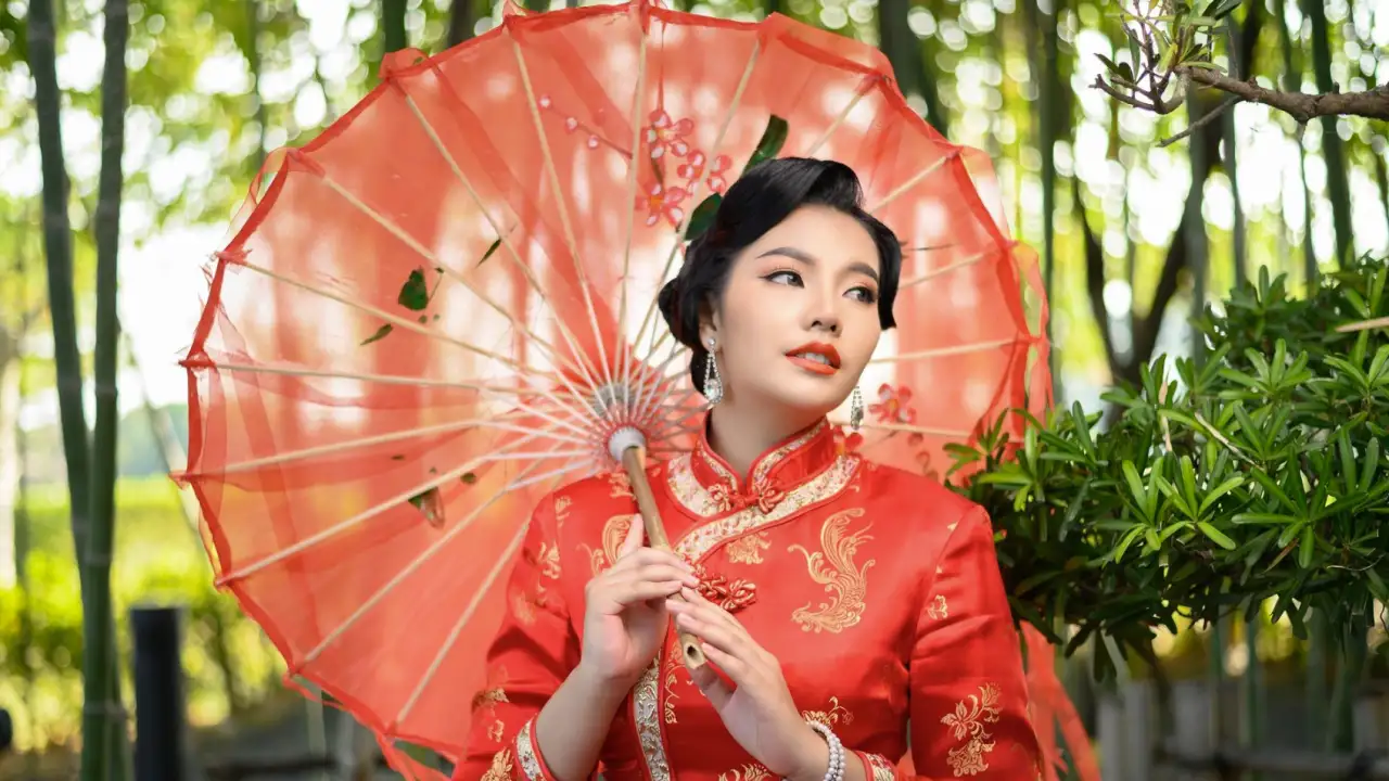 Китайская девушка